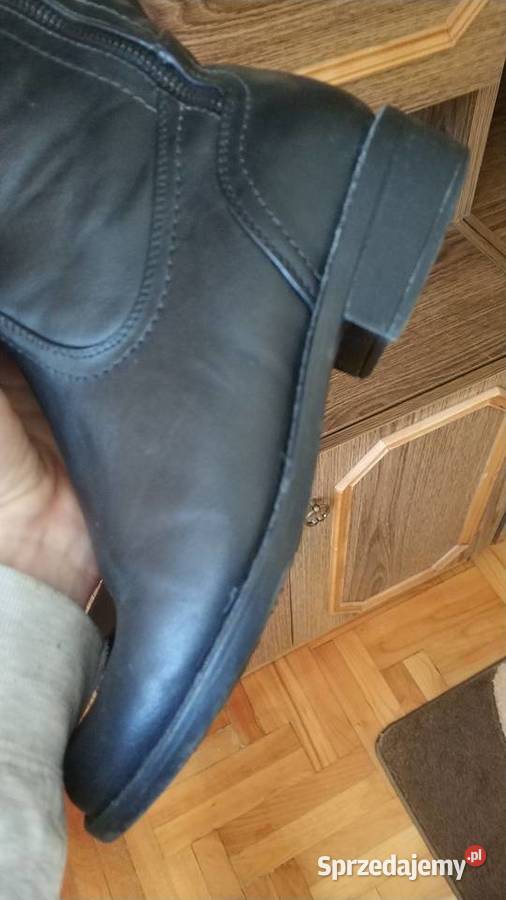 buty zmiowe jesienne kozaki skorzane damskie Jarosław sprzedam