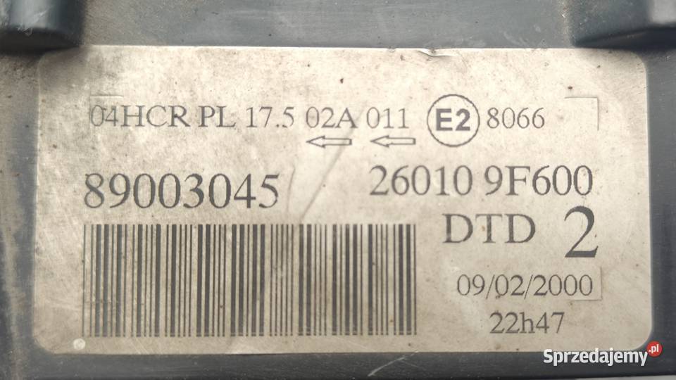 Lampy przód nissan primera P11 Jelenia Góra sprzedam