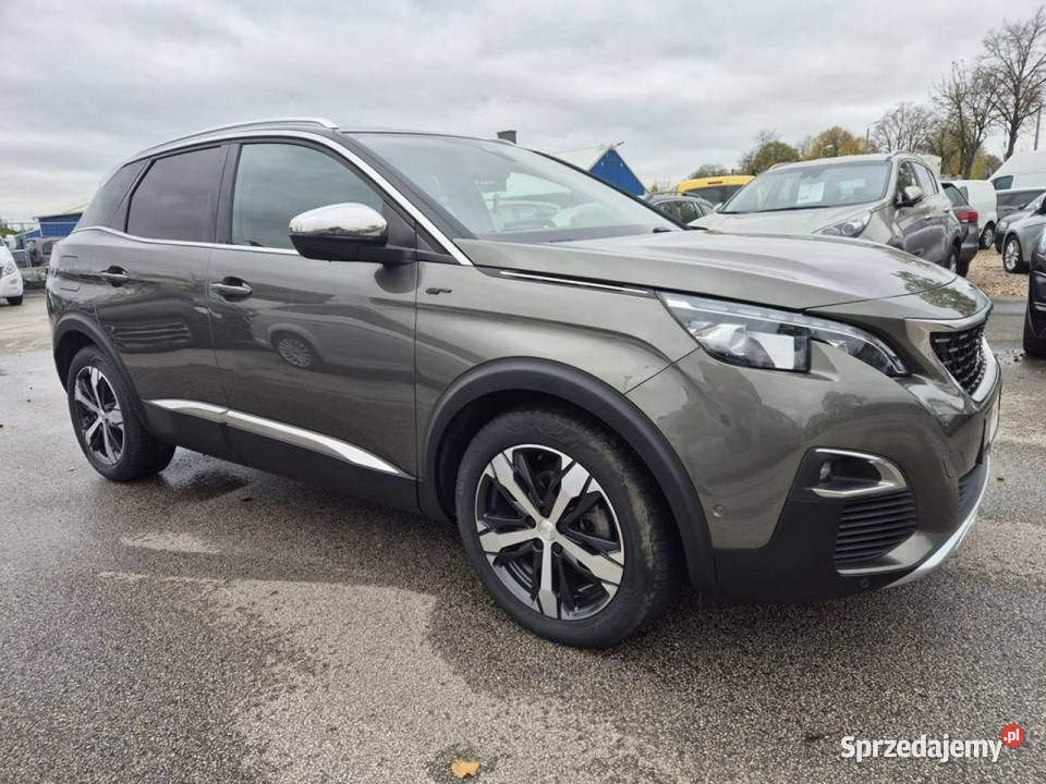 Peugeot 3008 20HDI 180 GT Automat II 2016 bluetooth kujawsko-pomorskie Gniewkowo