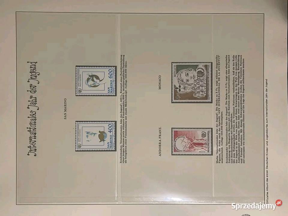 Dwa albumy znaczków świat lubuskie Świebodzin
