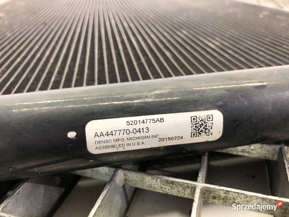 CHŁODNICA KLIMATYZACJI JEEP CHEROKEE KL 32 272 podkarpackie