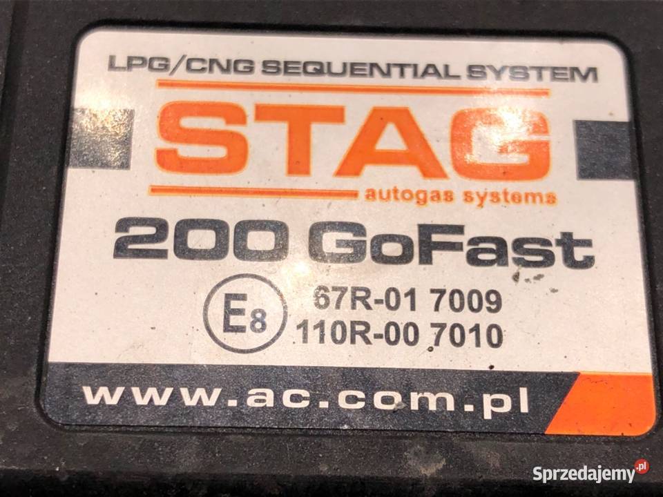 KOMPUTER DO GAZU LPG STAG STEROWNIK GAZU Motoryzacja podkarpackie sprzedam