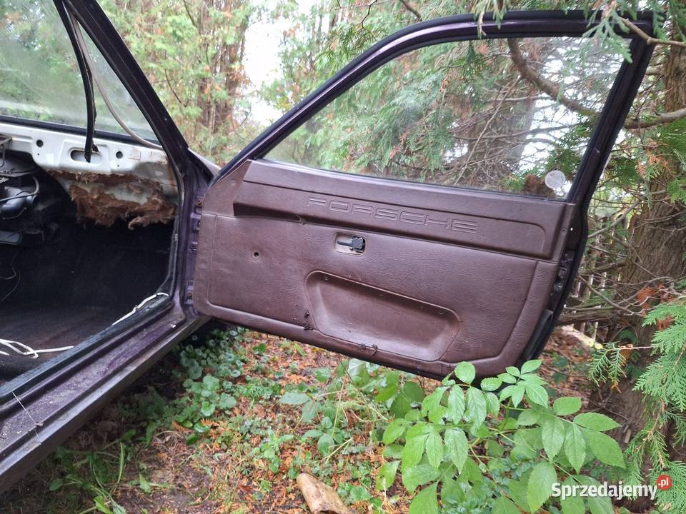 Porsche 924 z krzaków automatyczna Nowe Miasto Lubawskie