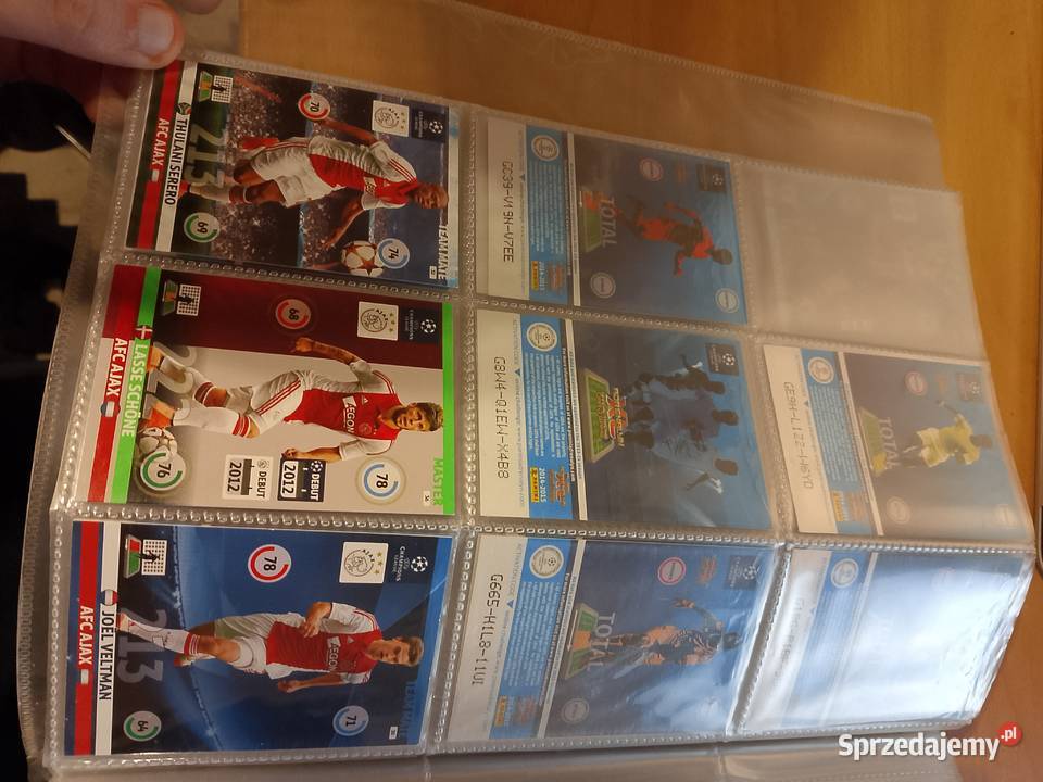 Album z kartami panini mazowieckie Warszawa