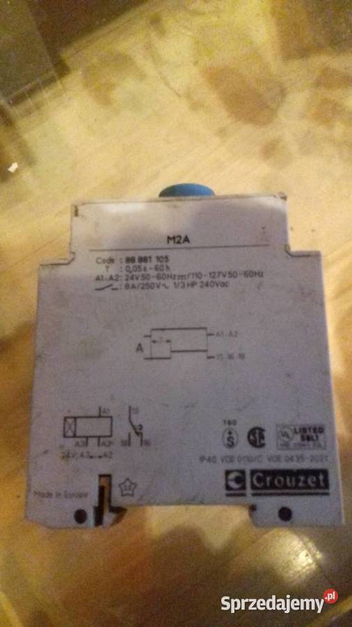 Przekaźnik Czasowy CROUZET M2A wielkopolskie Poznań