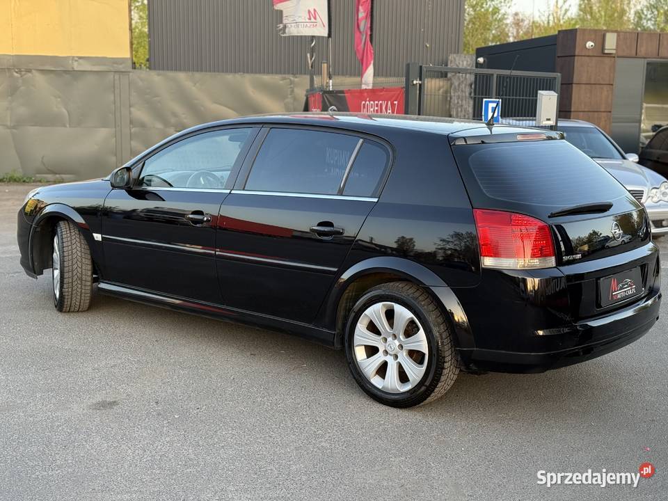 Opel Signum 18 Benzyna 2008 Klima Tempomat Alusy czarny Poznań