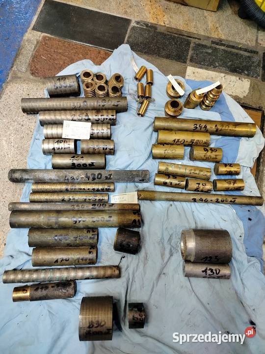 Wałki Tuleje wyprzedaż magazynu zestaw duży pomorskie sprzedam