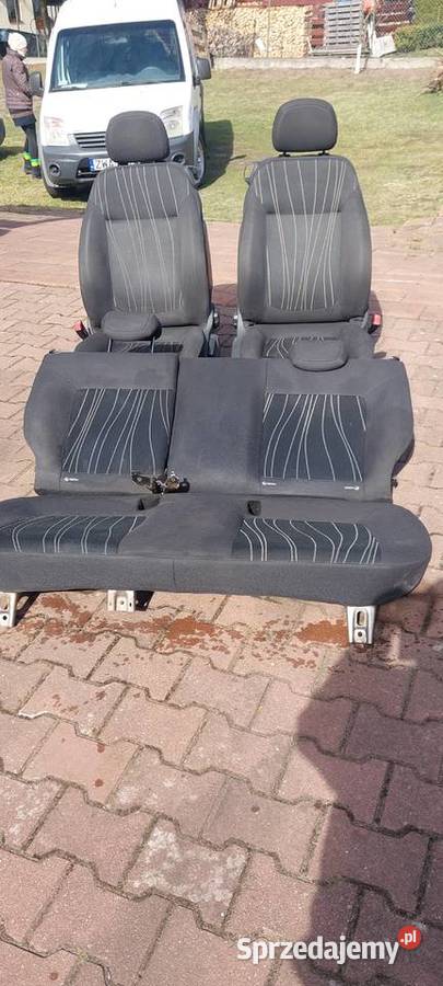 Fotele kanapa OPEL CORSA D 3D Fotele i kanapy zachodniopomorskie Szczecin