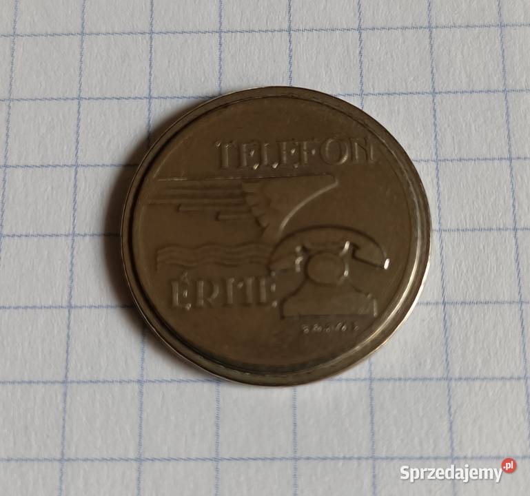 ŻETON TELEFONICZNY 1966 WĘGRY Piszczac