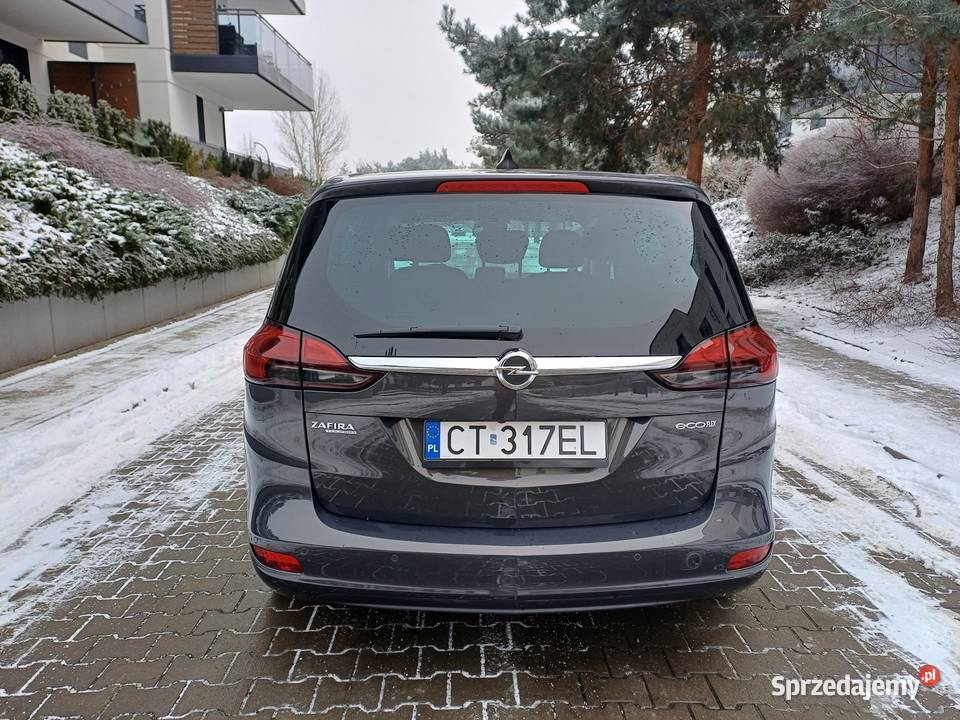 Opel Zafira 14 Turbo 140 7OSOBOWA Navi Kamera Toruń sprzedam