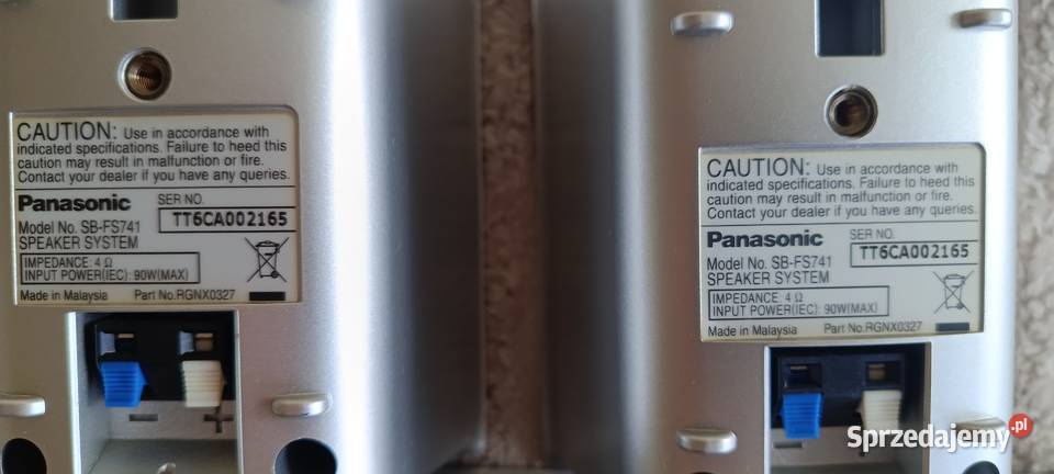 PANASONIC kino domowe SCHT540E kolor srebrny odtwarzacz DVD Ełk