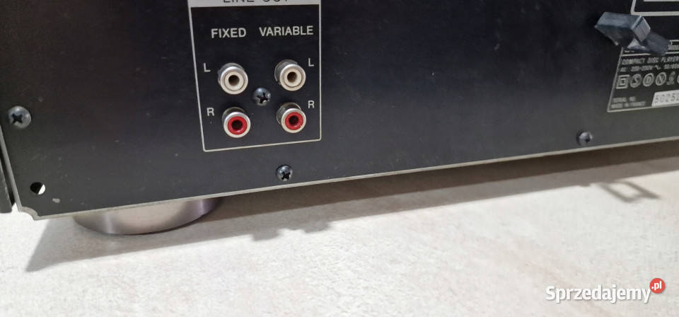 Sony odtwarzacz kompakt CD player CDP 411 CDP411 Odtwarzacze CD i MD Międzychód sprzedam