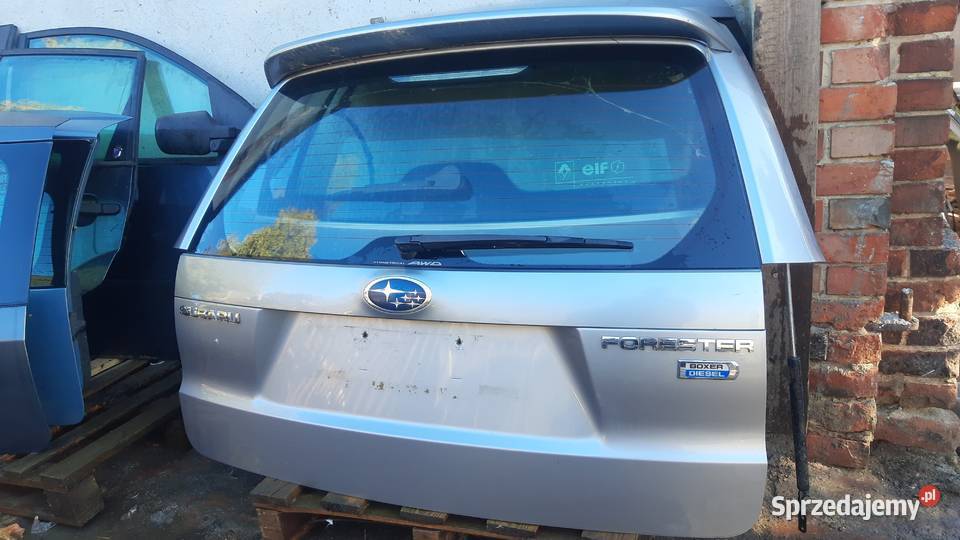 Subaru Forester III SH kompletna klapa bagażnika dolnośląskie Dębno sprzedam