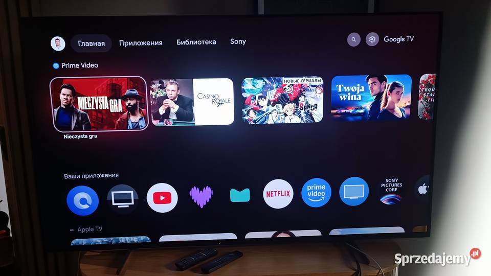 Televizor Sony XR65A80L 65 OLED 4K 120Hz dolnośląskie Wrocław