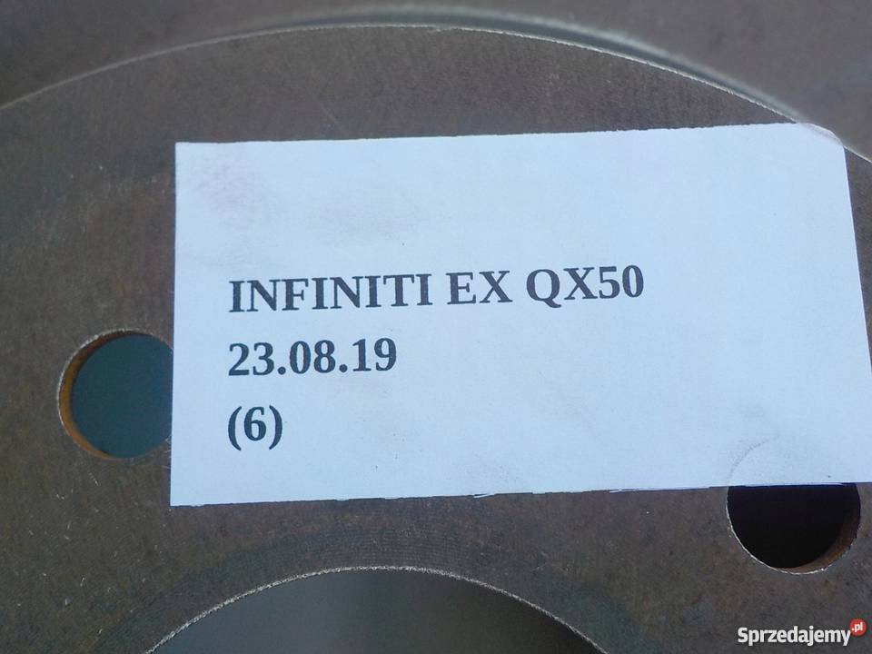 TARCZA HAMULCOWA TYŁ PRAWA LEWA INFINITI EX QX50 tarcze Nowy Tomyśl