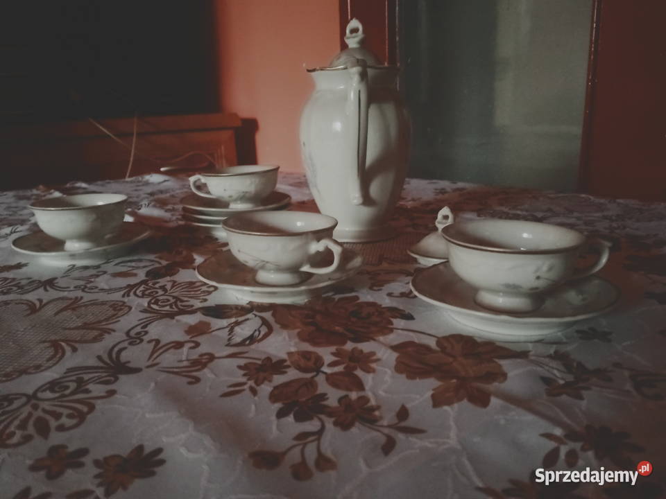 Zestaw kawowy z Tułowic Radziejów sprzedam