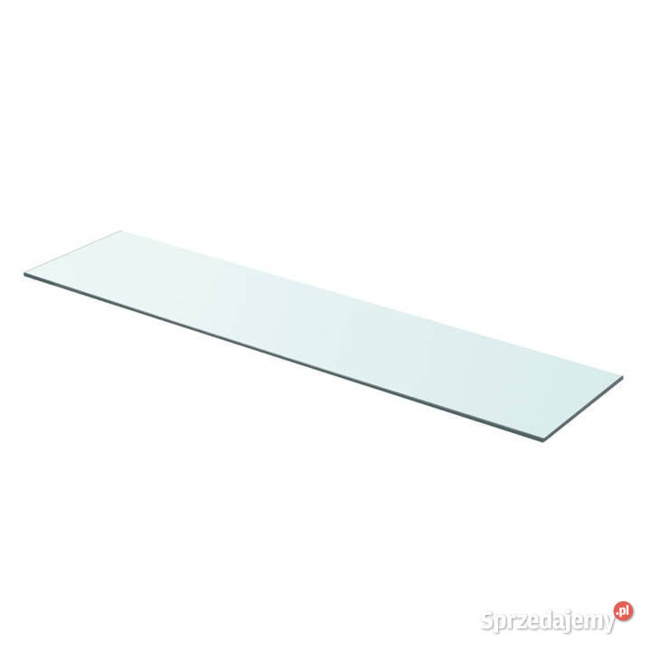 Półki 2 panel z bezbarwnego szkła 90 x 20 Warszawa