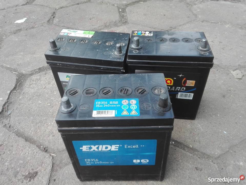 Akumulatory używane 35Ah do 110Ah Układ elektryczny Łódź