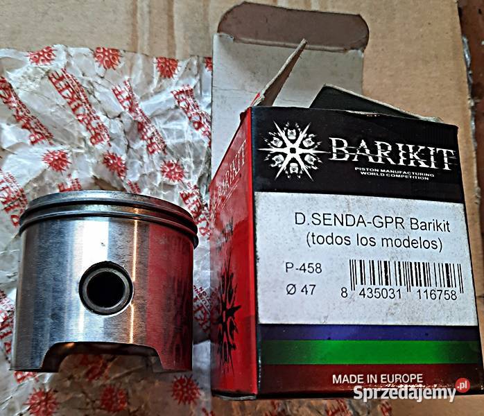 Tłok fi 47 mm P458 0715 DerbiSenda Tłoki Ostrów Wielkopolski