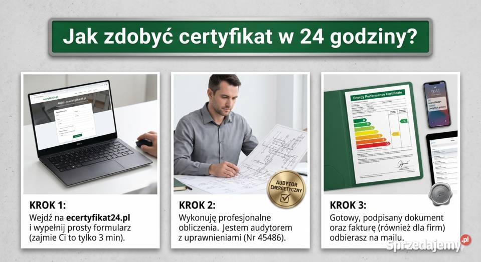 Świadectwo Energetyczne SCHE Poznań