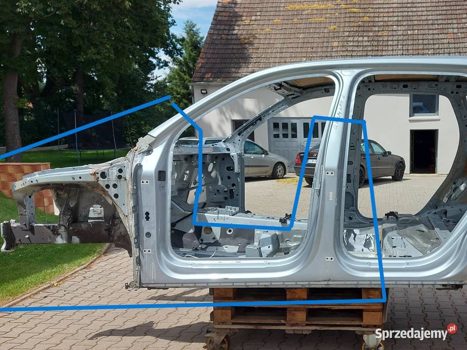 Audi Q7 II LIFT 4M0 ćwiartka lewa przód przednia