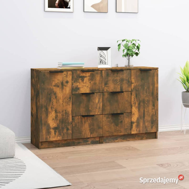 Szafki 2 przydymiony dąb 60x30x70 WM3115793 Warszawa