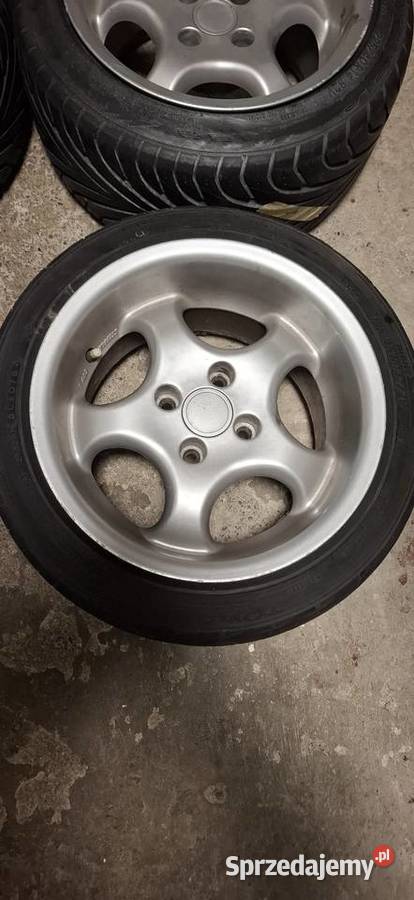 Alufelgi Steffan Cup 8 i 9 4x100 rant parapet Czarne Błoto