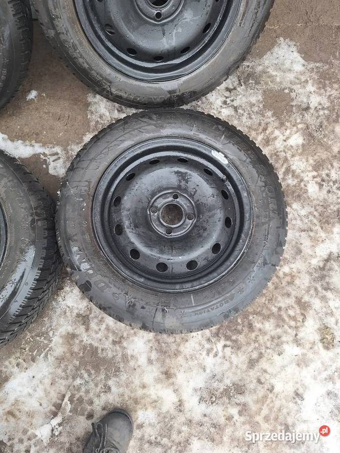 Koła zimowe 15 4x100 Renault Dacia Nissan felgi Libiszów
