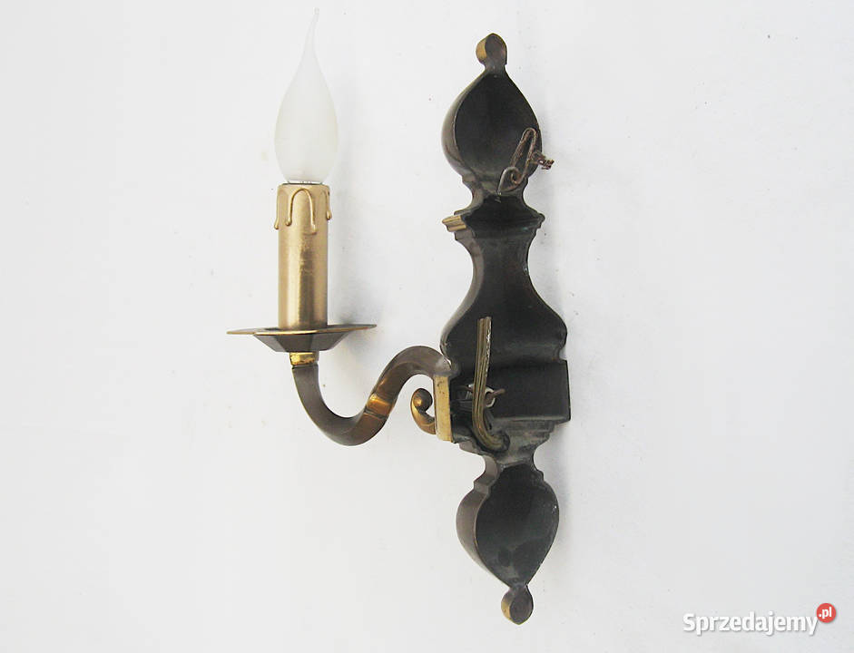 kinkiet mosiężny stylowy II Szczecinek