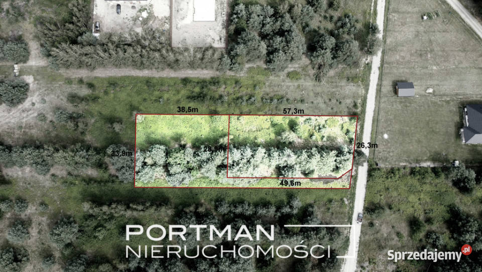 działka pod budowę domu jednorodzinnego Regut