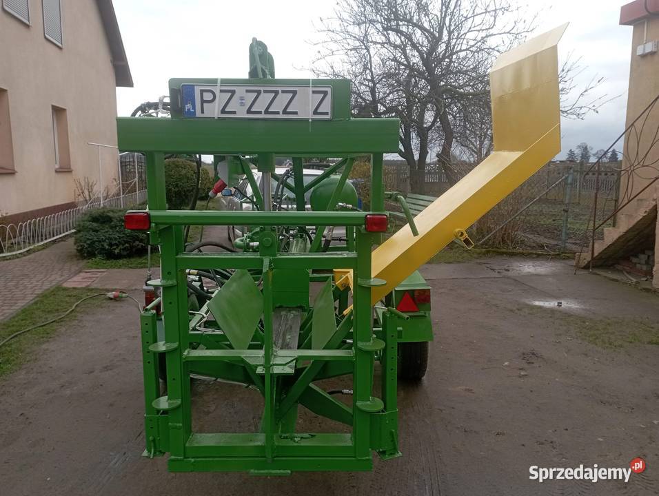 NOWA łuparka hydrauliczna 27 ton samozaładowcza Słuszków