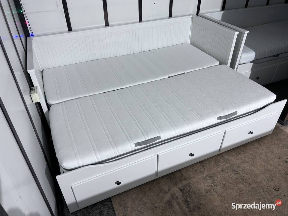IKEA HEMNES Łóżko Leżanka z 3 szufladami 2