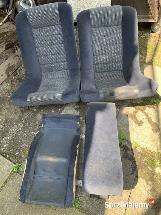 Fotele kpl BMW e24 materiał blue Części samochodowe