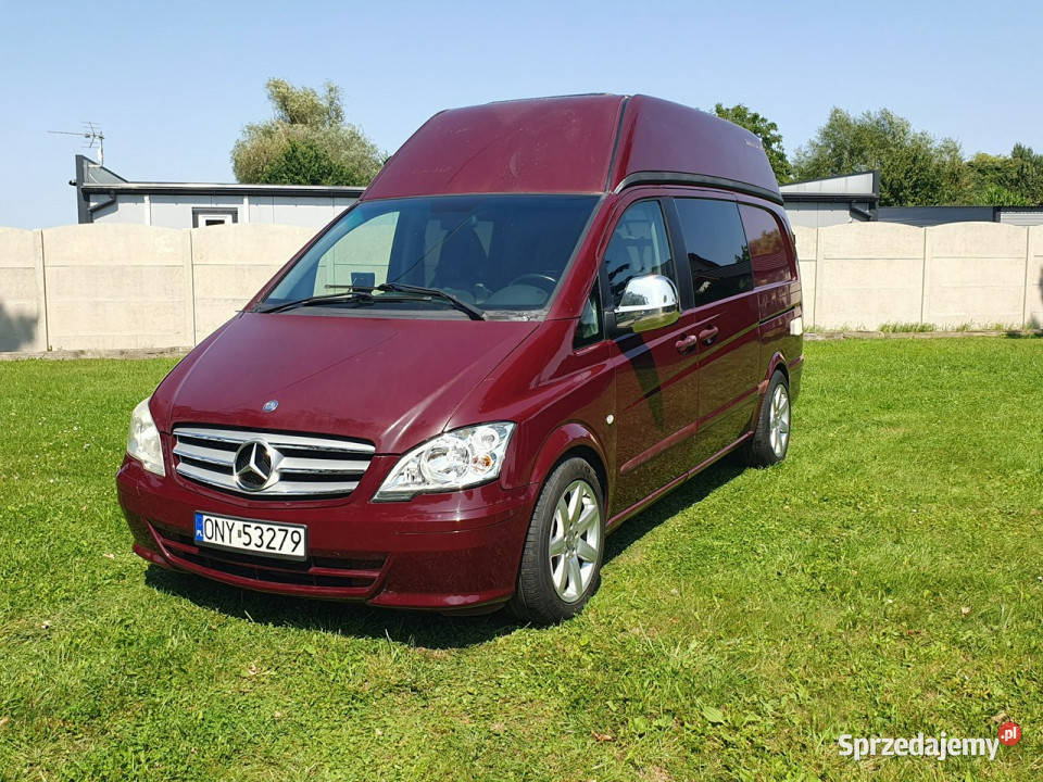 Mercedes Vito 22cdi 150 Automat Kamper Lodówka szyberdach Strobice