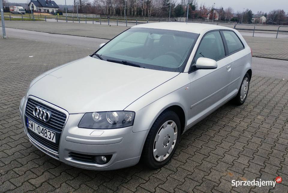 Audi a3 16 benzyna MPI 2007 klima bixenon Wieluń