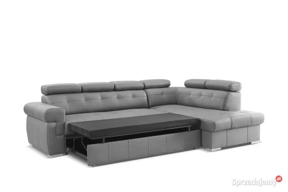 Nowy Narożnik ATLANTA 280x190 100 SKÓRA Kolor do Olesno