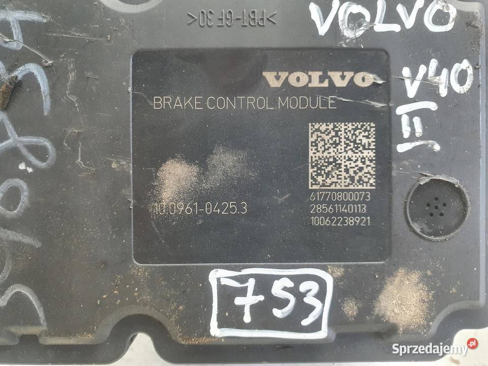 Volvo V40 II POMPA ABS hamulcowa P31423316 lubelskie Chełm