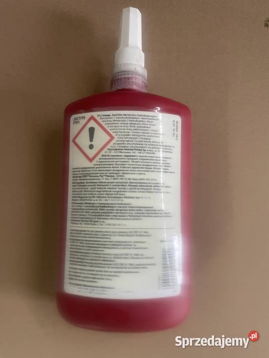 Loctite 2701 henkel zielony nowy duży 250ml