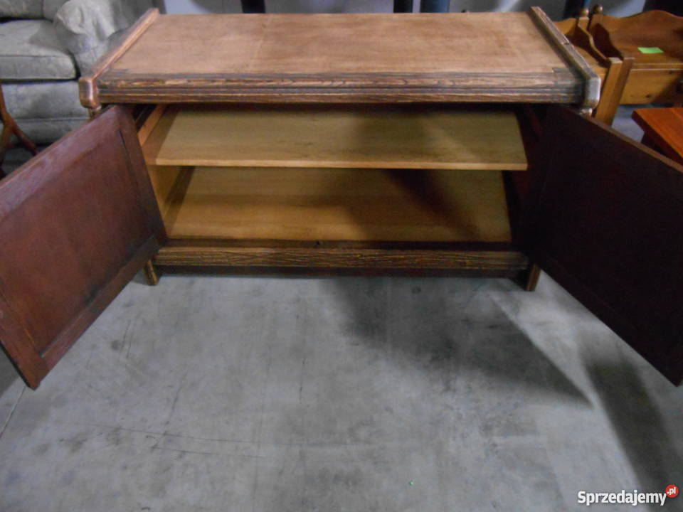 Komoda dębowa ciemna Zduńska Wola