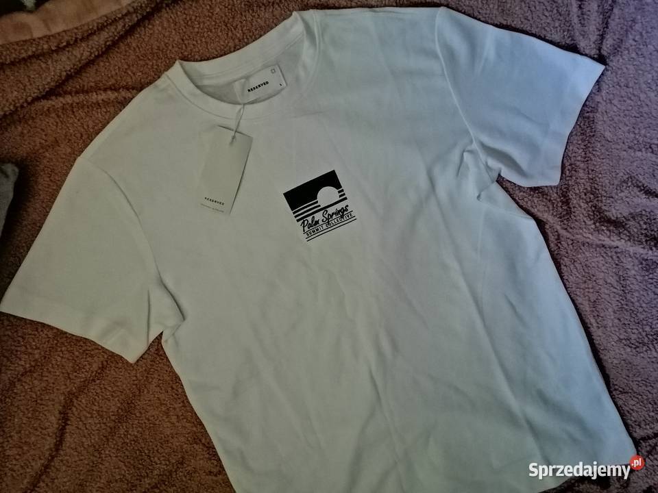 Reserved Strukturalna Koszulka bluzka tshirt Leszno