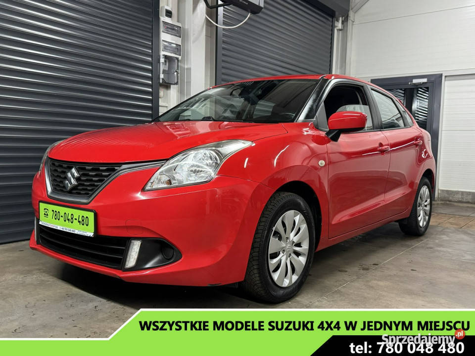 Suzuki Baleno Salon Stan PERFEKT Bezwypadkowy 90KM Chechło