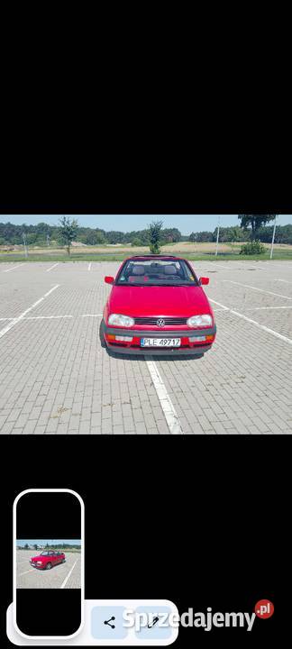 Golf 3 cabrio 1997 Leszno