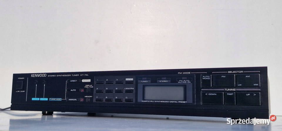 Tuner cyfrowy radio Kenwood KT74L KT 74 L wielkopolskie Międzychód