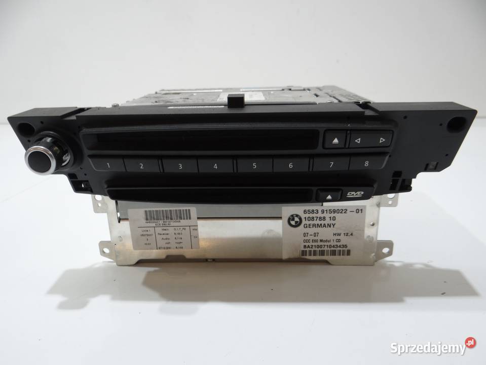 RADIO CZYTNIK NAWIGACJI CCC BMW E60 LCI 9159022 Strzyżewice