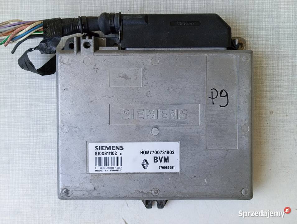 RENAULT KOMPUTER STEROWNIK SILNIKA S100811102E Wrocław sprzedam