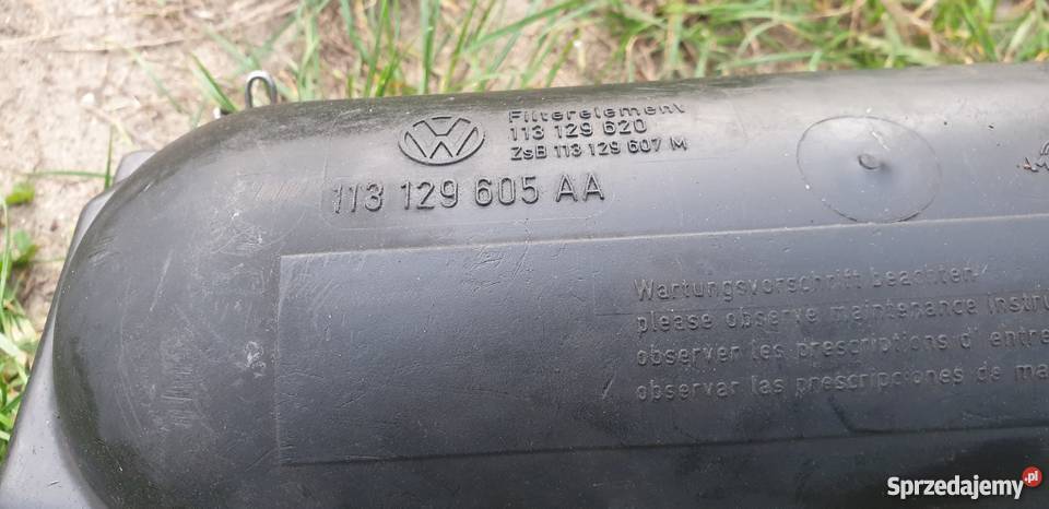 vw garbus obudowa filtra powietrza Rok produkcji 1981
