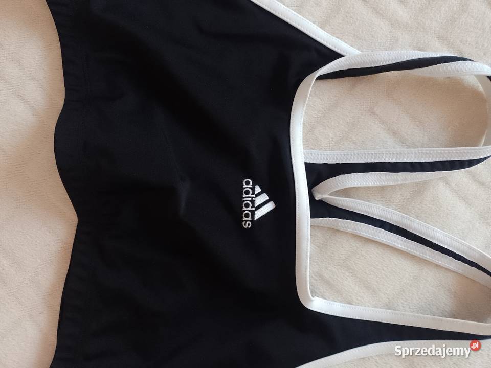 3840 ML Adidase Czarny top fitness bokserka Moda i Styl małopolskie Kraków
