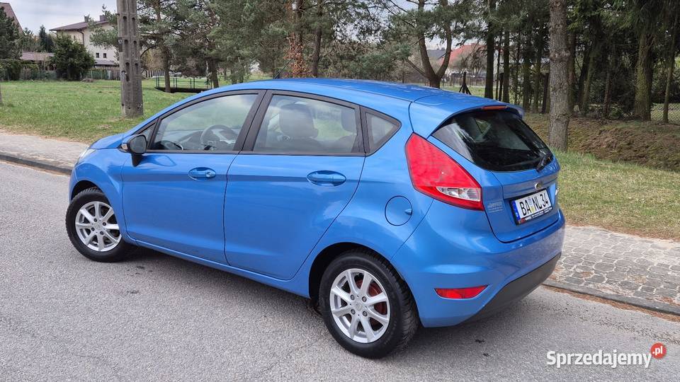 FORD FIESTA MK7 13B OPŁACONY Z NIEMIEC KLIMA niebieski Fiesta Końskie