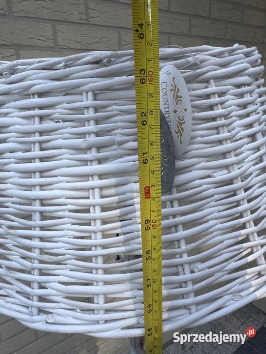 Lampa stojąca drewniana Vintage Boho shabby chic dolnośląskie Długopole-Zdrój