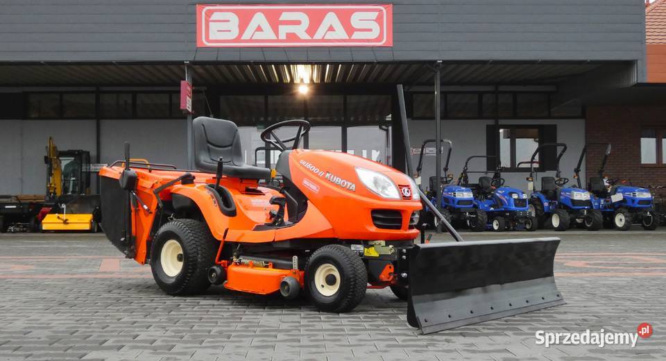 Traktor kosiarka KUBOTA GR1600 Diesel Pług Świnice Warckie